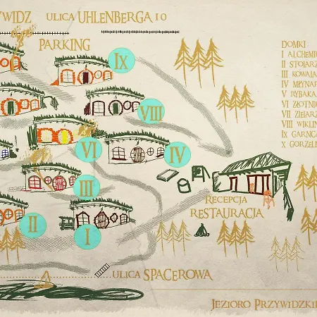 Zielone Wzgorza - Hobbitowe Domki Na Kaszubach