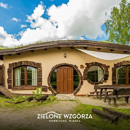 Zielone Wzgorza - Hobbitowe Domki Na Kaszubach *