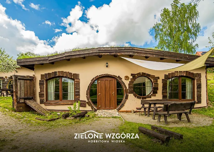 Zielone Wzgorza - Hobbitowe Na Kaszubach *