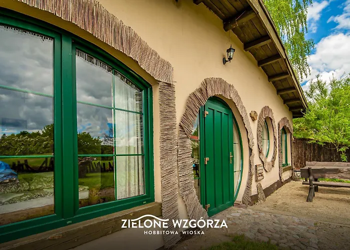Zielone Wzgorza - Hobbitowe Na Kaszubach 公寓 普日维兹