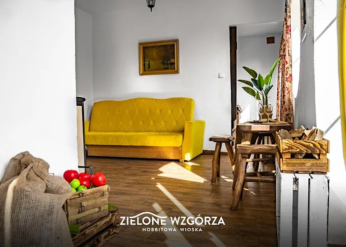 Zielone Wzgorza - Hobbitowe Na Kaszubach 公寓