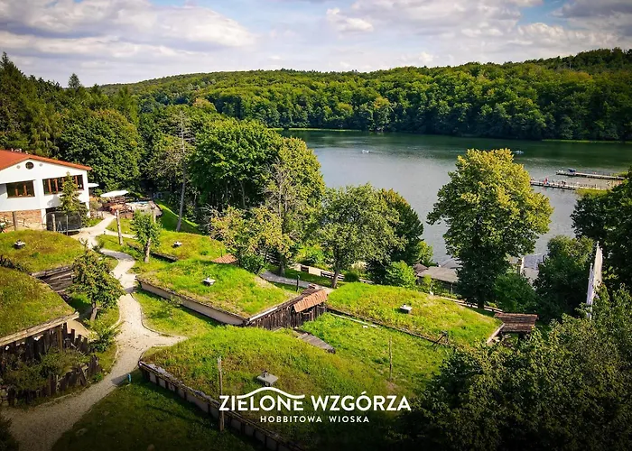 公寓 Zielone Wzgorza - Hobbitowe Na Kaszubach *