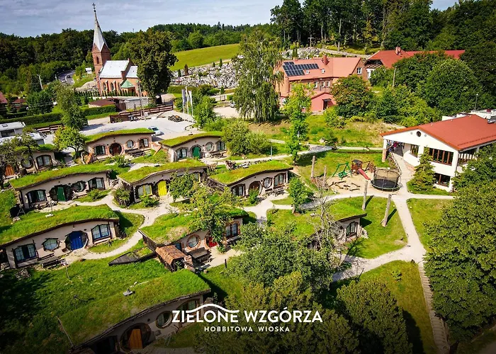 公寓 Zielone Wzgorza - Hobbitowe Na Kaszubach