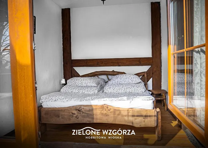 Zielone Wzgorza - Hobbitowe Na Kaszubach 公寓