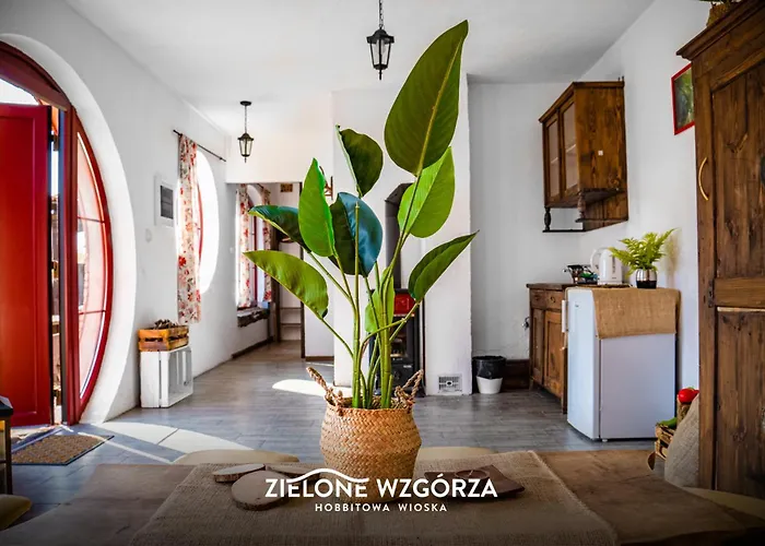 公寓 Zielone Wzgorza - Hobbitowe Na Kaszubach *