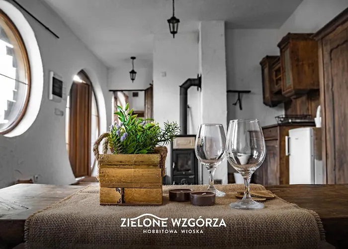 公寓 Zielone Wzgorza - Hobbitowe Na Kaszubach