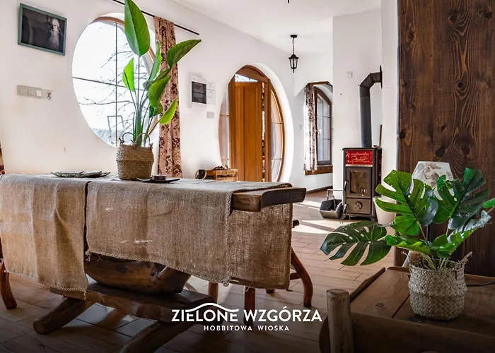 公寓 Zielone Wzgorza - Hobbitowe Na Kaszubach