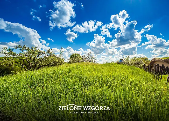 公寓 Zielone Wzgorza - Hobbitowe Na Kaszubach 普日维兹